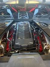Load image into Gallery viewer, 2020-2022 CORVETTE C8 CARBON FIBER ENGINE COVER