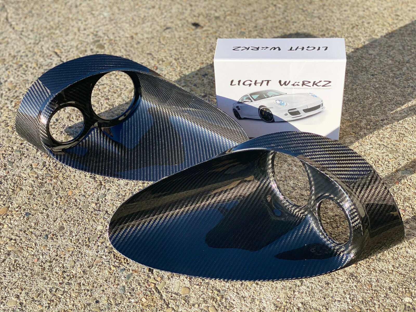 Maserati 3200 GT GRANSPORT M128 M138 Custom carbon Fiber Headlight